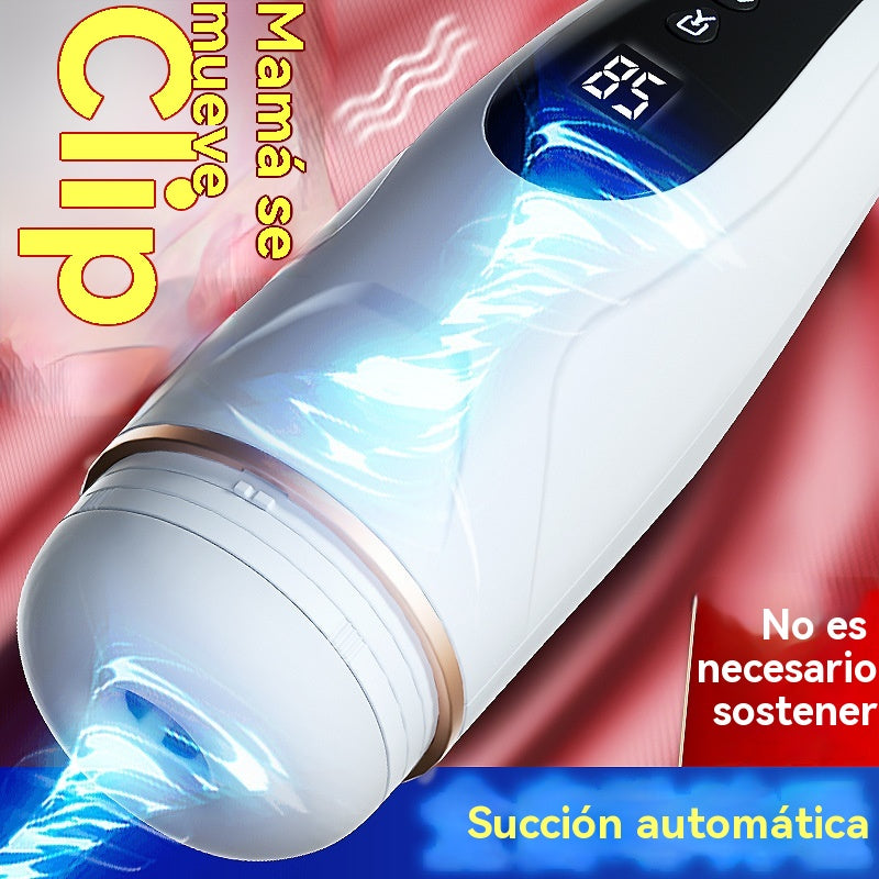 Totalmente automático (chupar, vibrar, pronunciar)