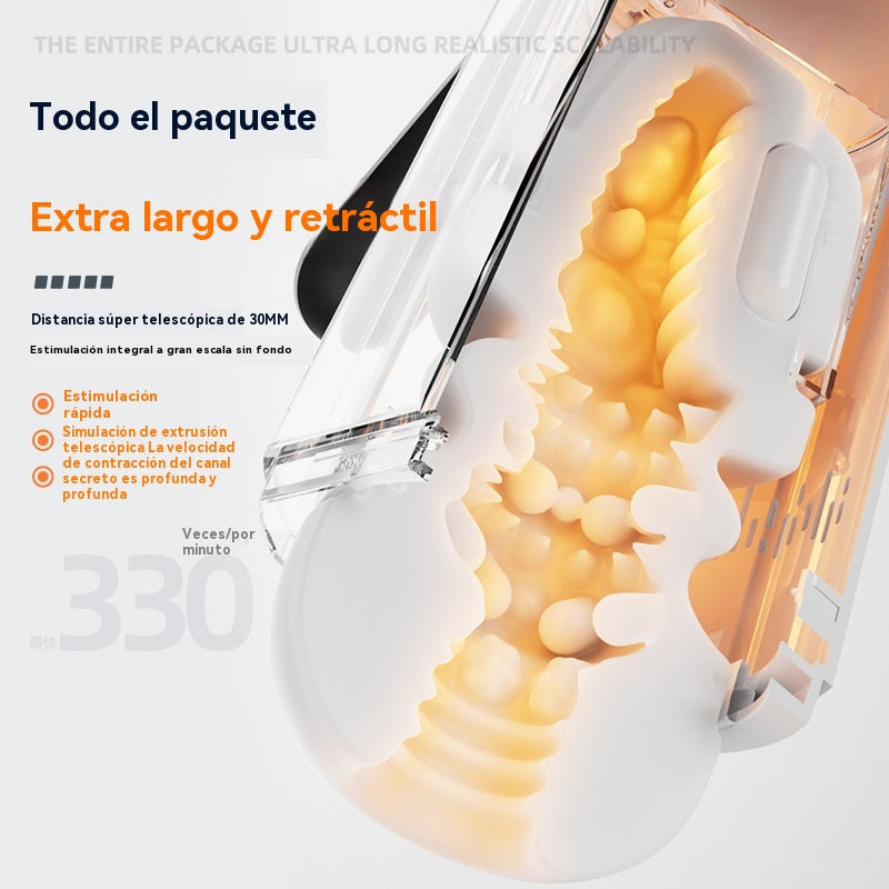 Masturbador automático (retráctil, chupando)