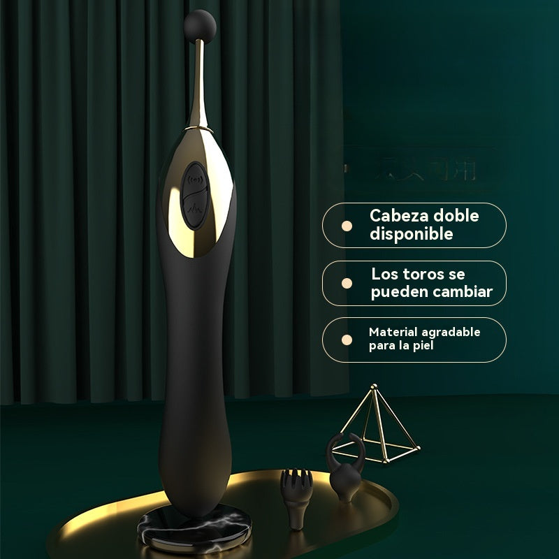 Vibrador de clítoris (tres cabezas)
