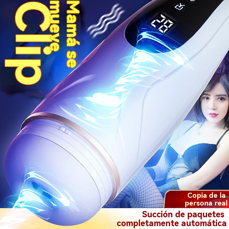 Totalmente automático (chupar, vibrar, pronunciar)