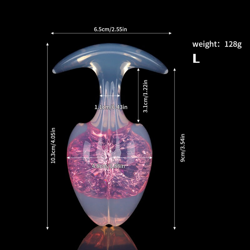 Plug anal de cristal (brotes de soja)