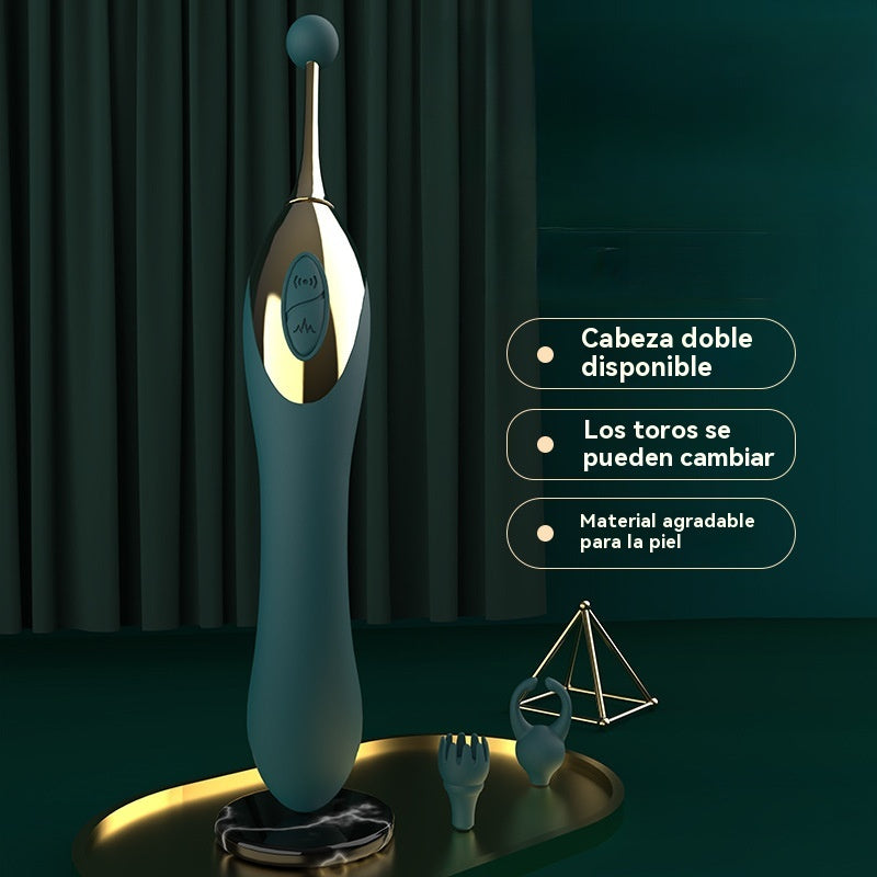 Vibrador de clítoris (tres cabezas)