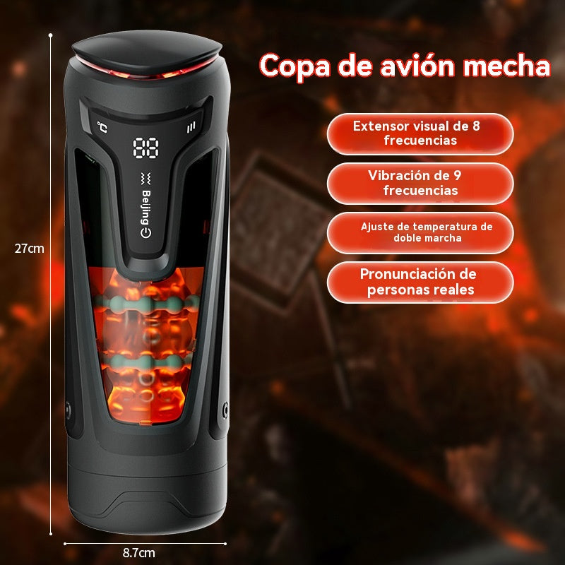 Copa de avión completamente automática (succionable, retráctil)