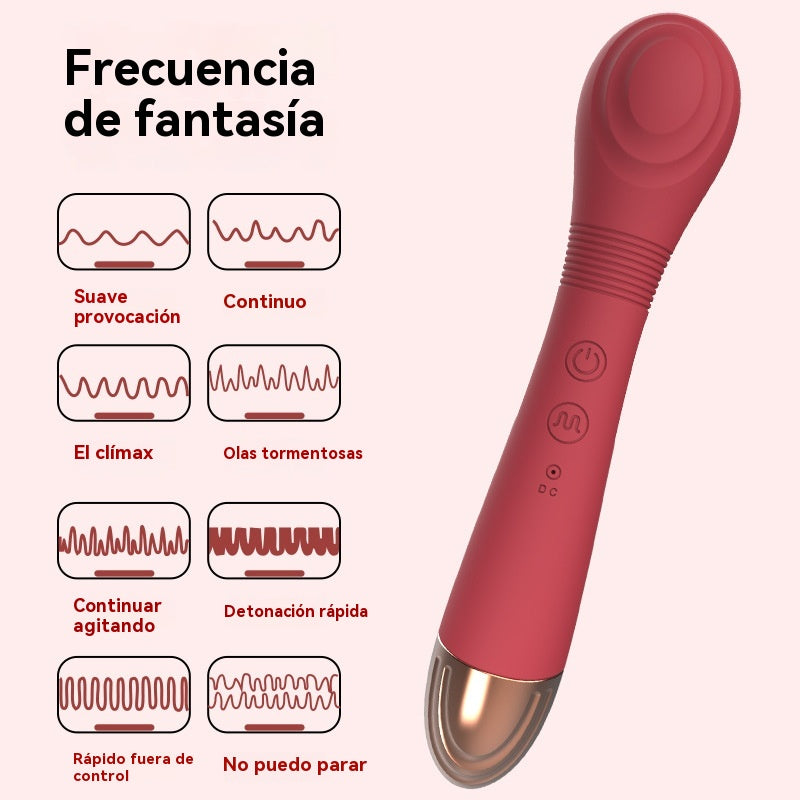 Vibrador AV de lengua