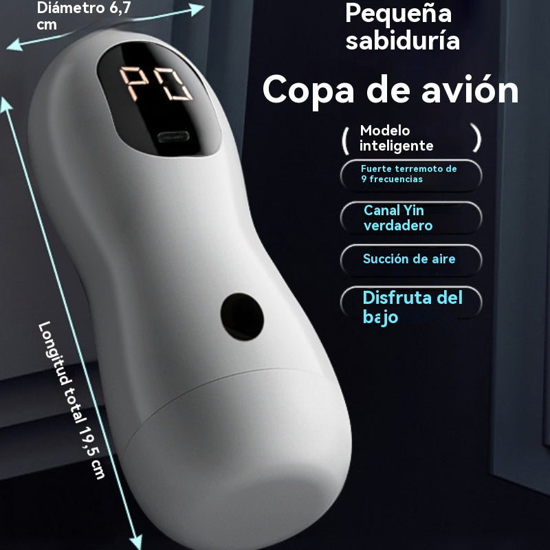 Copa de avión completamente automática (vibración, sonido)