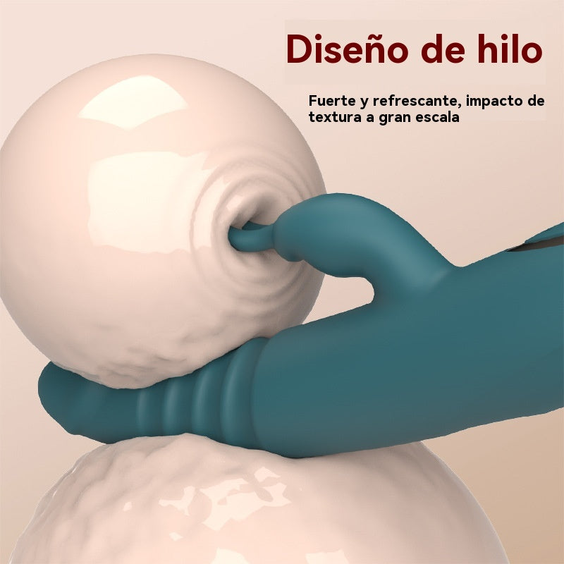 Vibrador de conejo (telescópico)