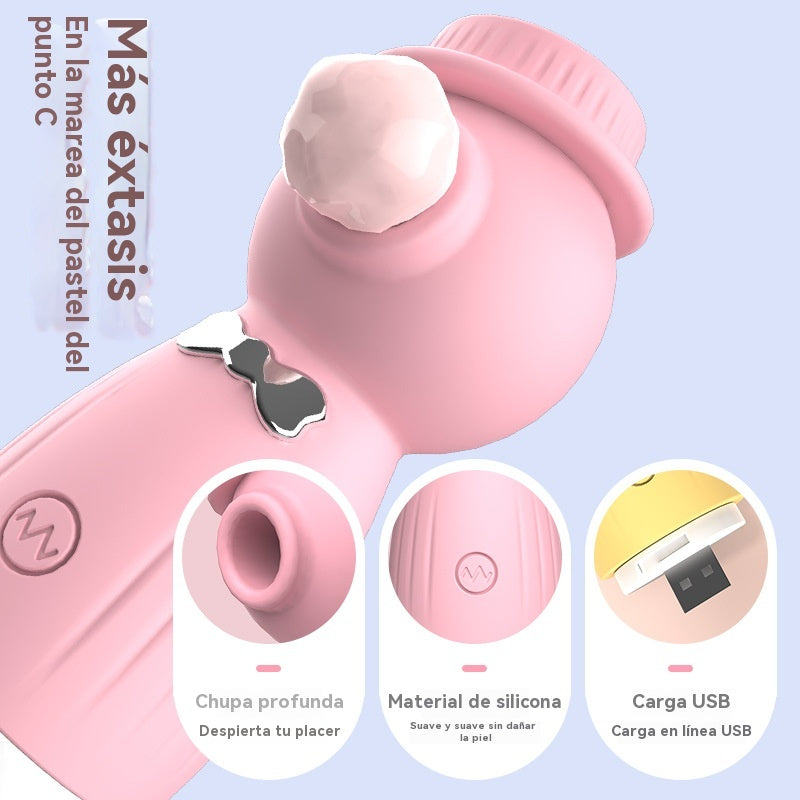 Vibrador de clítoris (succión)