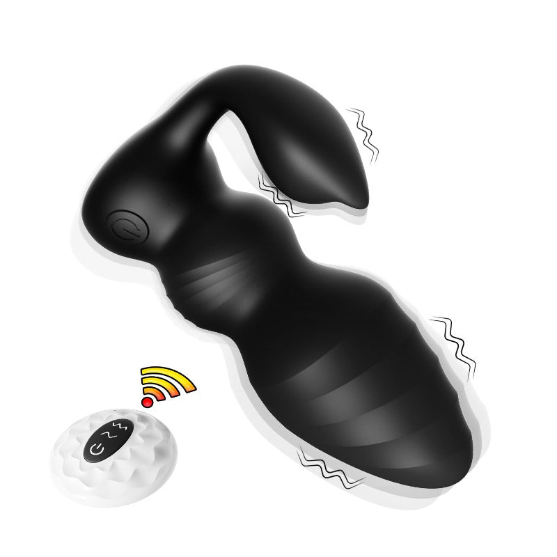 Vibrador de tapón anal