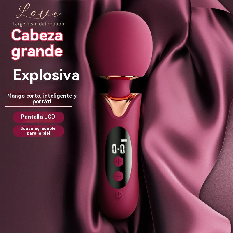 Vibrador de cabeza grande