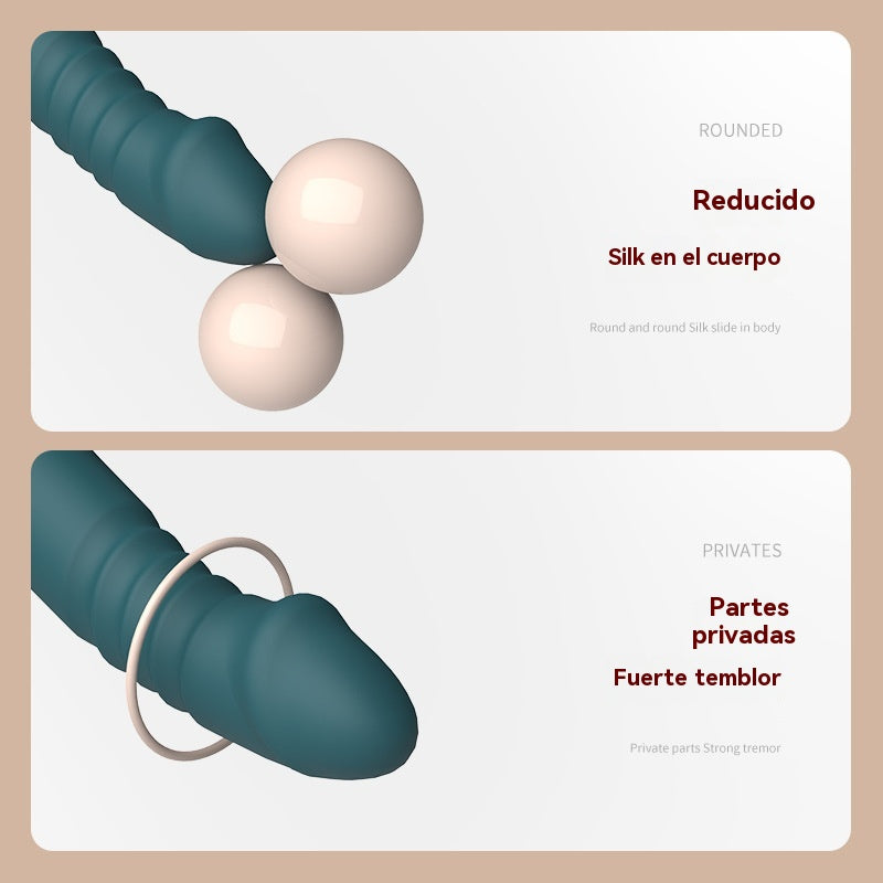 Vibrador de conejo (telescópico)