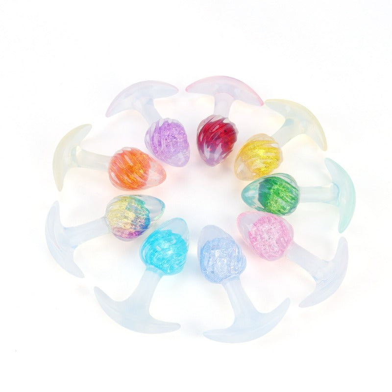Plug anal de cristal (helado)