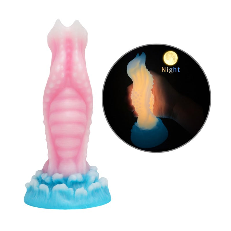 Consolador de forma especial (luminoso)