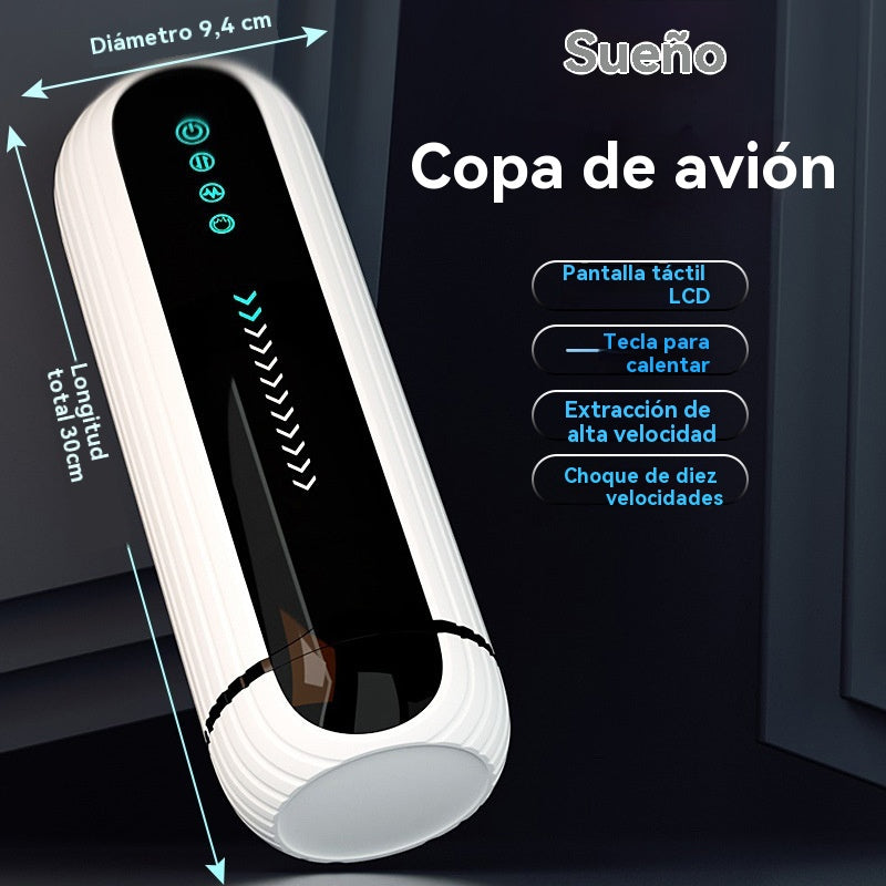 Copa de avión completamente automática (telescópica)