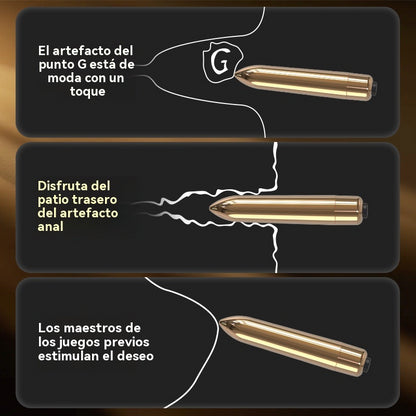Plug anal de bala (vibración)