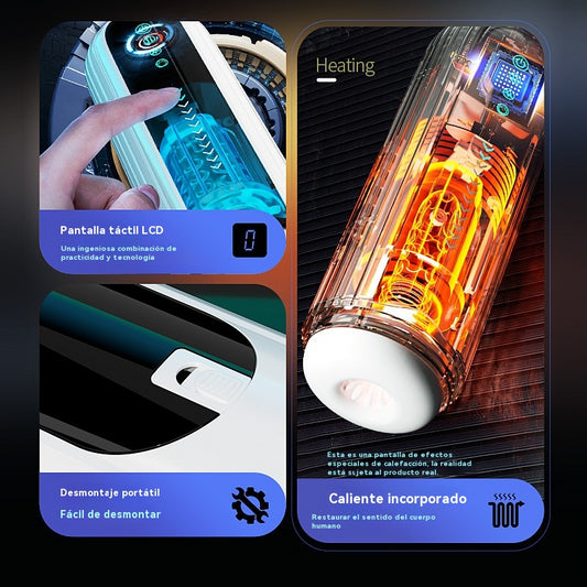 Copa de avión completamente automática (telescópica)