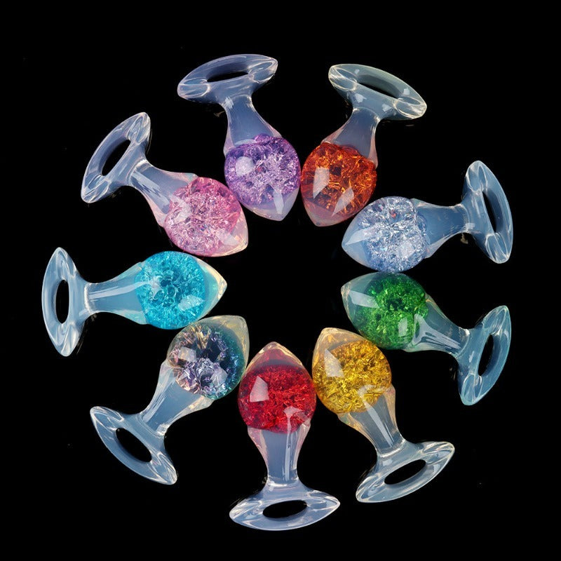 Tire del anillo del tapón anal (diamante)