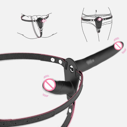 Vibrador de doble cabeza portátil