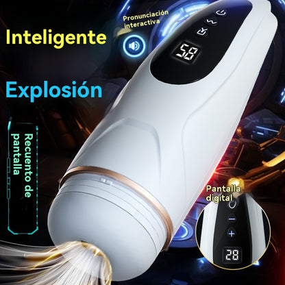 Totalmente automático (chupar, vibrar, pronunciar)