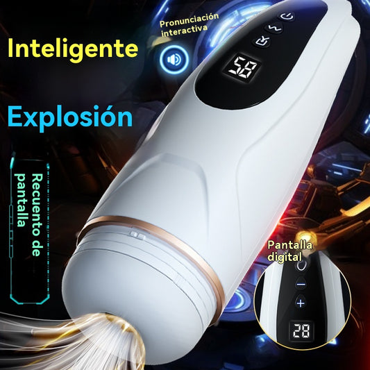 Totalmente automático (chupar, vibrar, pronunciar)