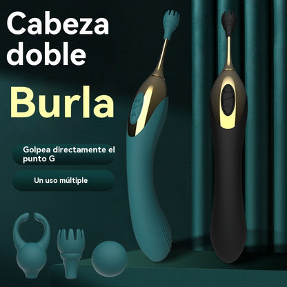 Vibrador de clítoris (tres cabezas)