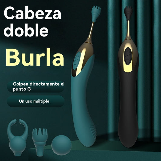 Vibrador de clítoris (tres cabezas)
