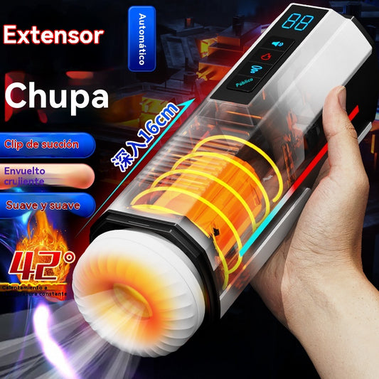 Succión, estiramiento y calentamiento completamente automáticos
