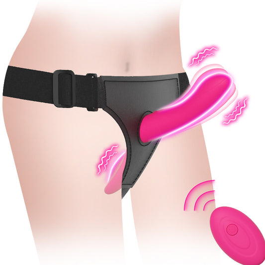 Vibrador de doble cabeza portátil