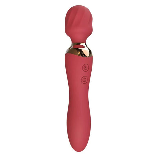 Vibrador de doble cabeza