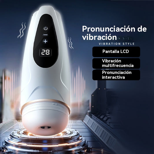 Totalmente automático (chupar, vibrar, pronunciar)