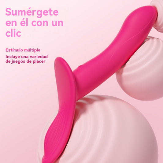 Vibrador de doble cabeza portátil